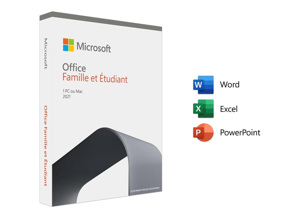Office 2021 Famille et Etudiant