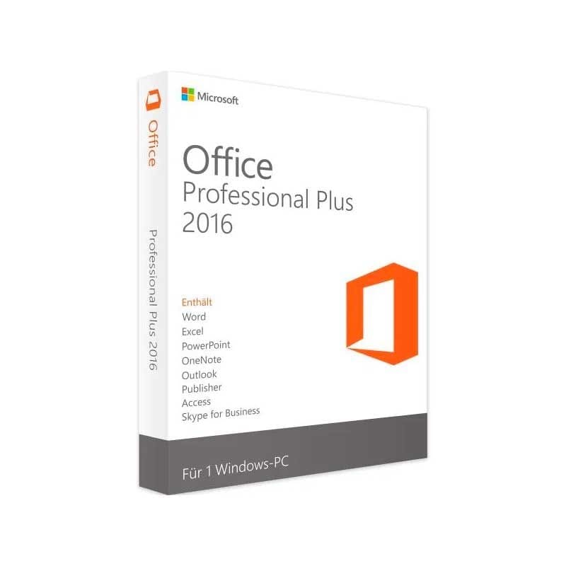 Office 2016 Professionnel Plus (bind)